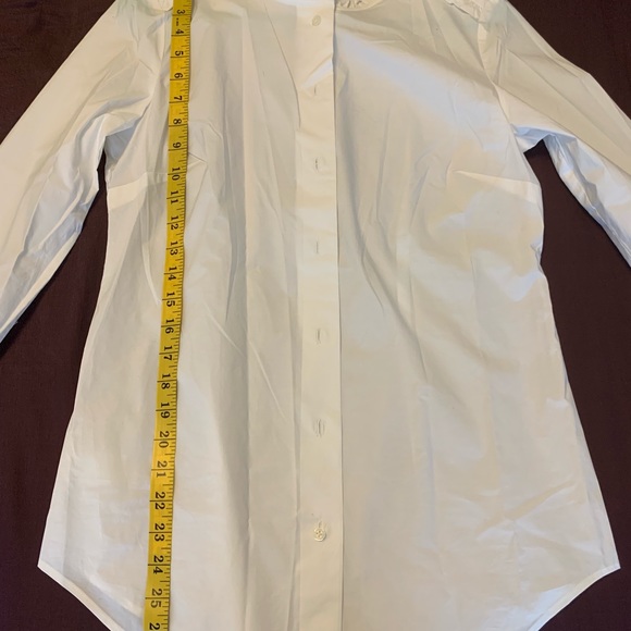 White Ann Taylor Button down - NWOT - Picture 4 of 6